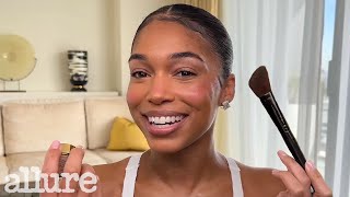 Lori Harvey's 10-Minute Beauty Routine for '90s Soft Glam | Allure screenshot 4
