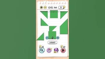 Brain Test 1 level 149 how many triangles are there .