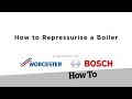 How to Repressurise a Boiler