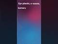 Epr plastic, e-waste, E-battery and Hallmark certificate 8447468826 #shorts # short #feed #viral
