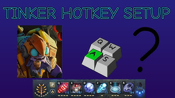 How I Setup my Hotkeys on Tinker (High Divine, 1700 Tinker Games)