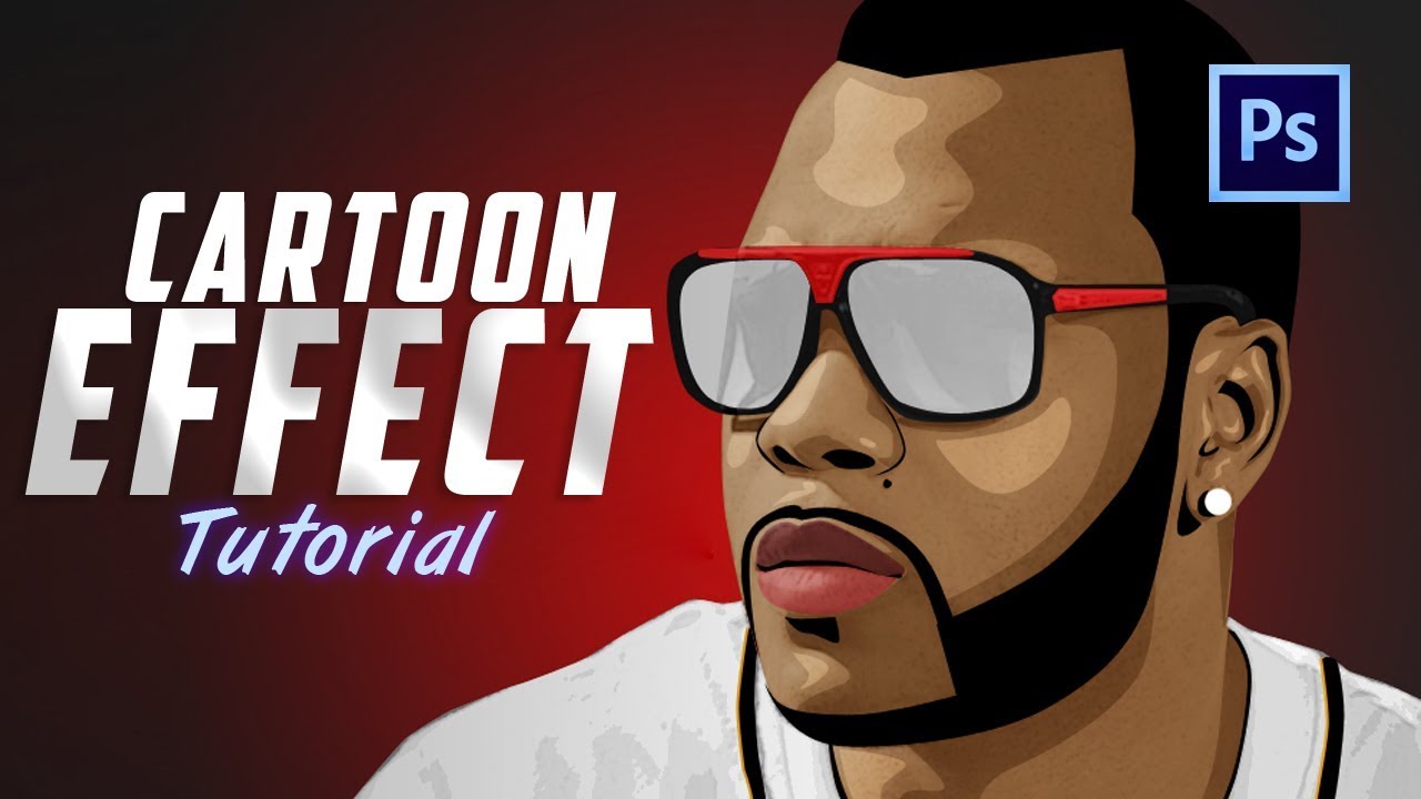 Adobe Photoshop Cartoon Effect  YouTube