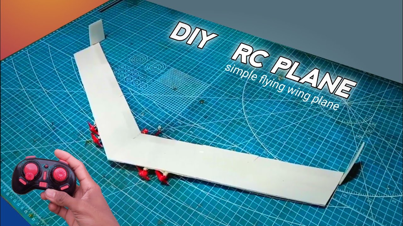 How To Make Simple Rc Plane In 5 Minutes Simple Flying Wing Rc Foam easy-to-fly-rc-plane-wltoys-f949-cessna-182-essential-rc-flight-test