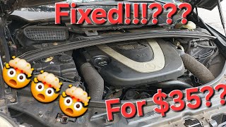 Massive Mercedes R350 Oil Leak Fixed? For $35???
