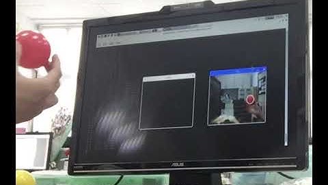 Real-time Ball Detection using OpenCV
