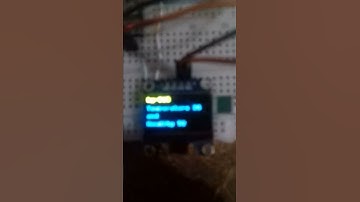 KY-015 Temperature and Humidity with oled show value. DHT11. ESP32 Micropython.