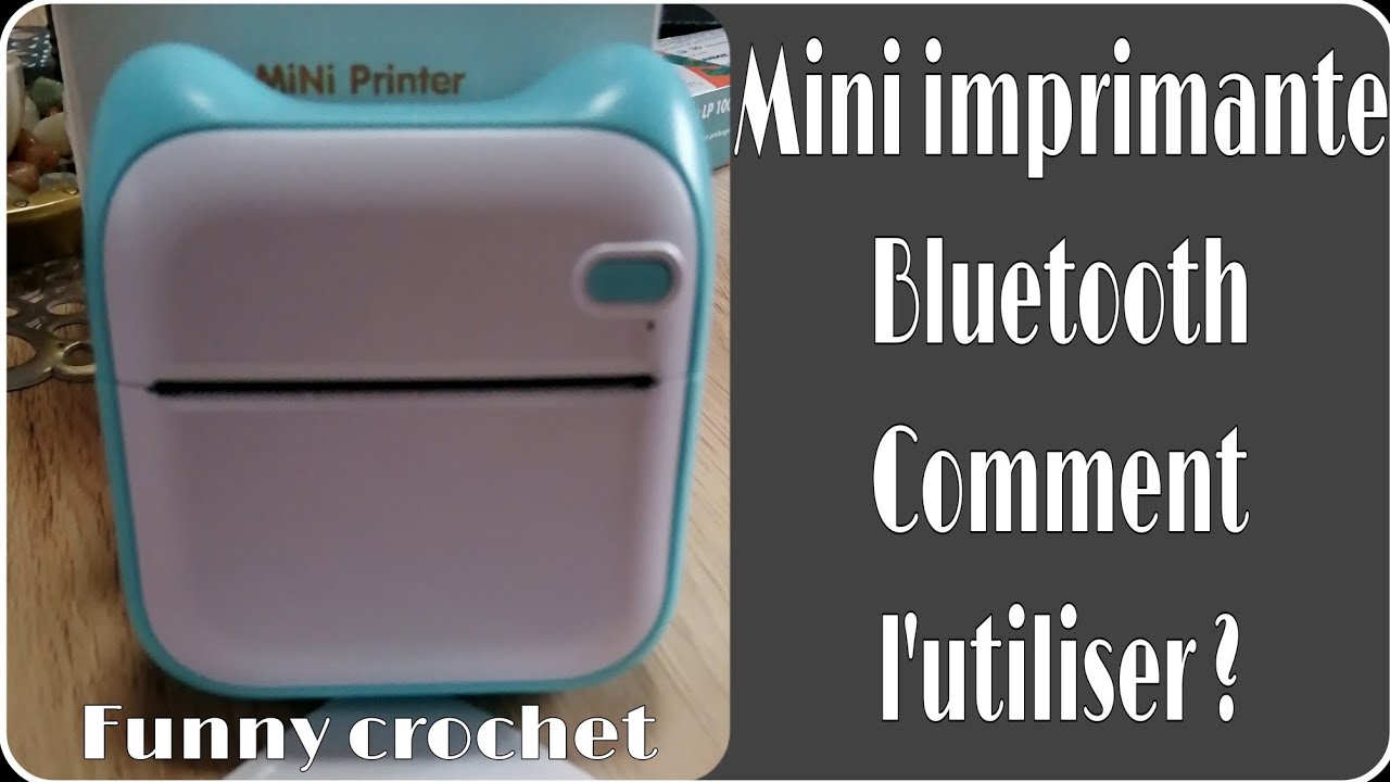 TEMU Mini Printer tuto @FunnyCrochet #tuto 