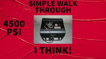 Air Venturi, high power air compressor Break in.