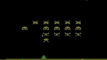 Atari 2600 Game: Space Invaders (1979 Atari/Taito)