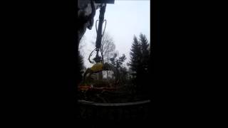 Zrywka Timberjack 1010 B Harvester 1270