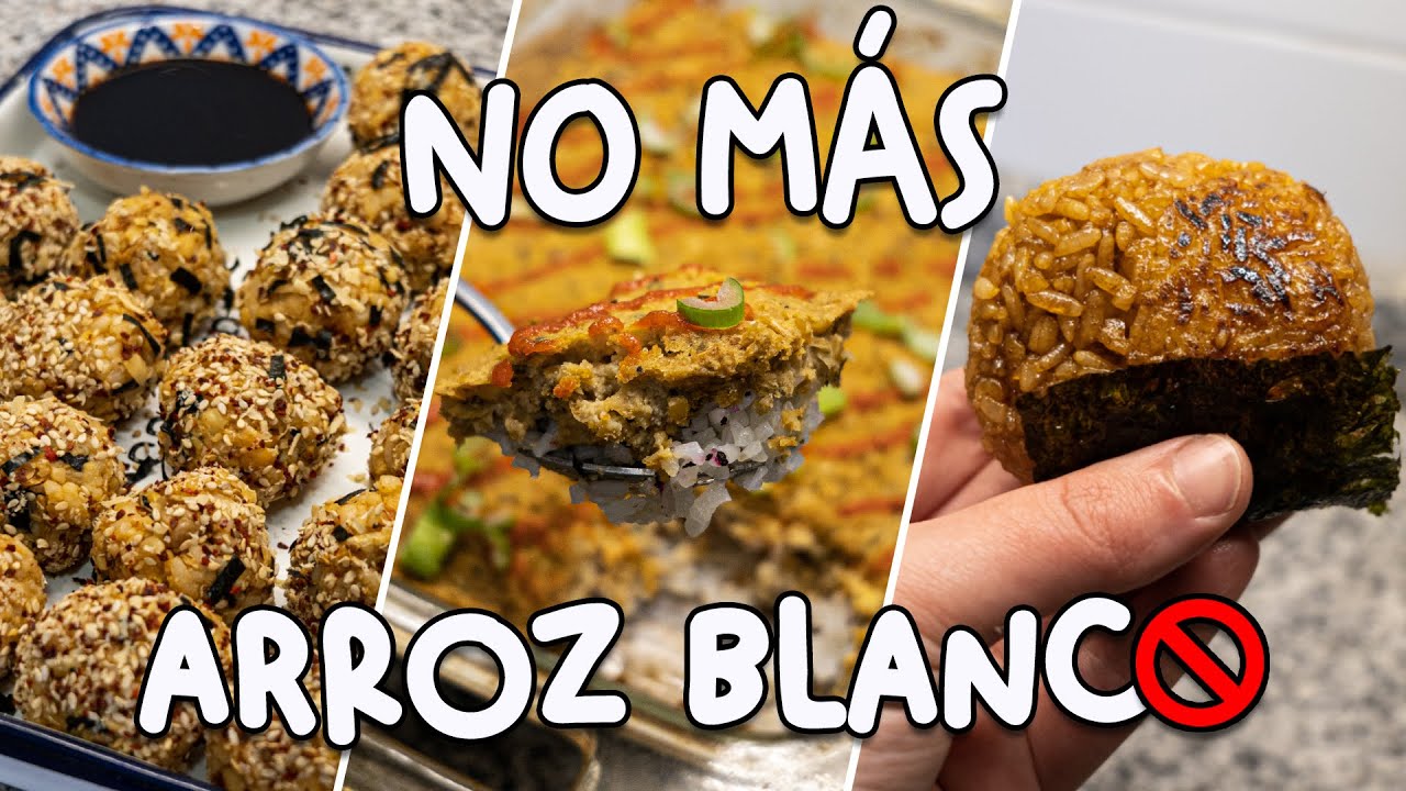 SI TENÉS ARROZ 🍚 PROBÁ ESTAS 3 RECETAS - soyvelen