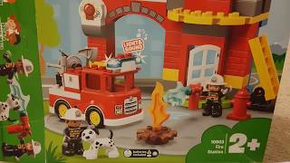 LEGO Duplo Town Fire Station 10903 Building Blocks