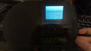 EMN on a Sony Watchman FD-C290 Alarm Clock