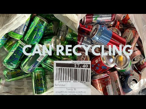 Le recyclage des canettes aux USA