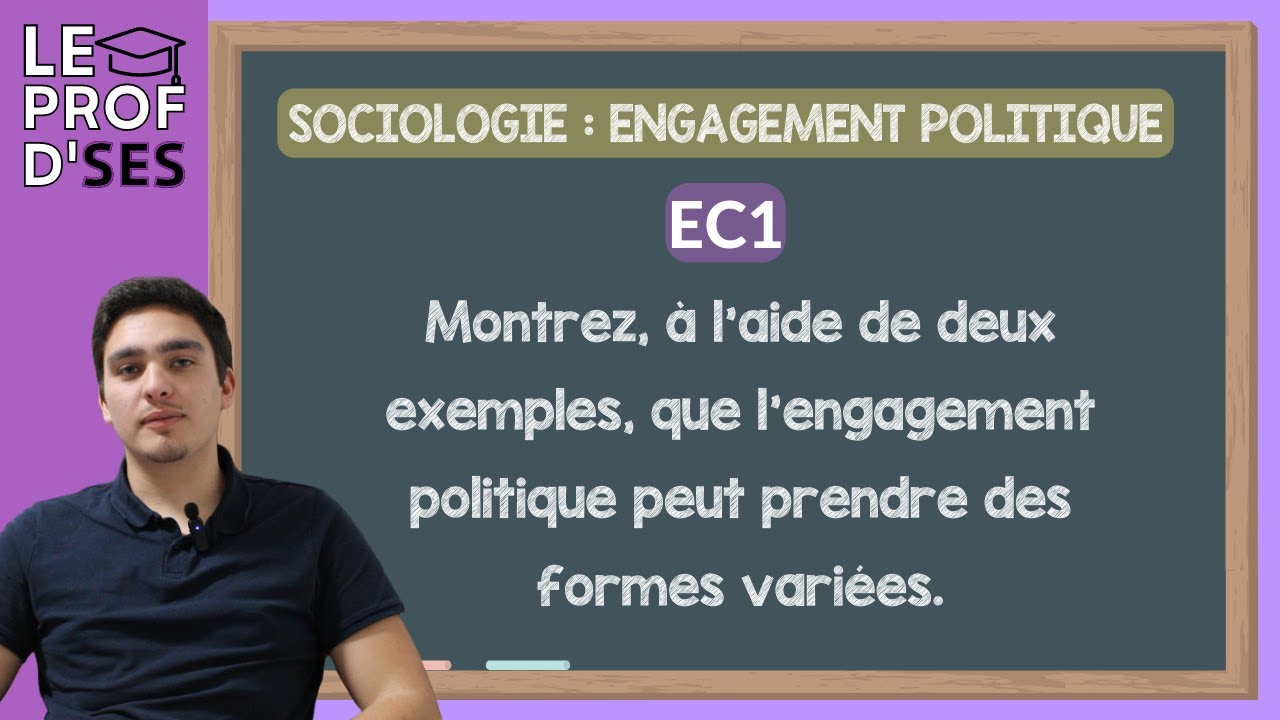 [BAC] EC1 corrigée - Montrez que l'engagement politique peut prendre