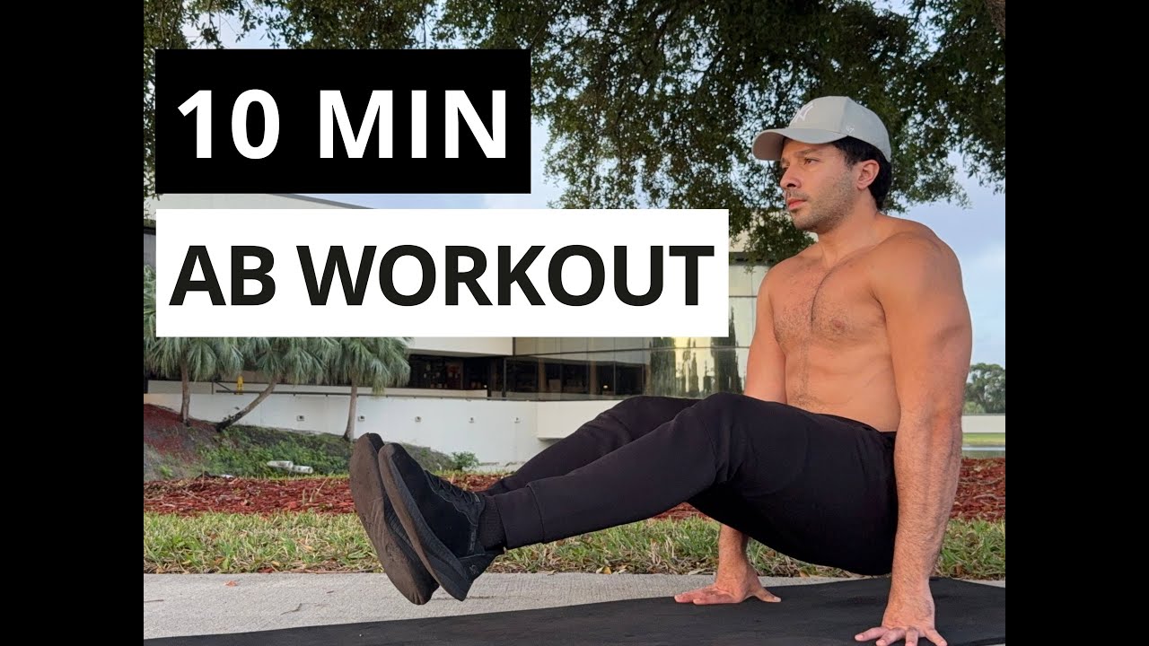 10 Min Abs Workout at Home – No Equipment, Intense Core Burn! (Day 15 ...