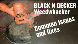 How to Replace the Spindle Shaft Assembly on a Black and Decker CST1200  String Trimmer (90522788SV) 