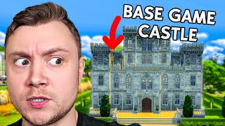 Can you build a Sims 4 Castle ONLY using base game?