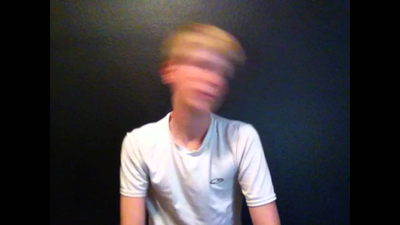 Slow motion JB hair flip!