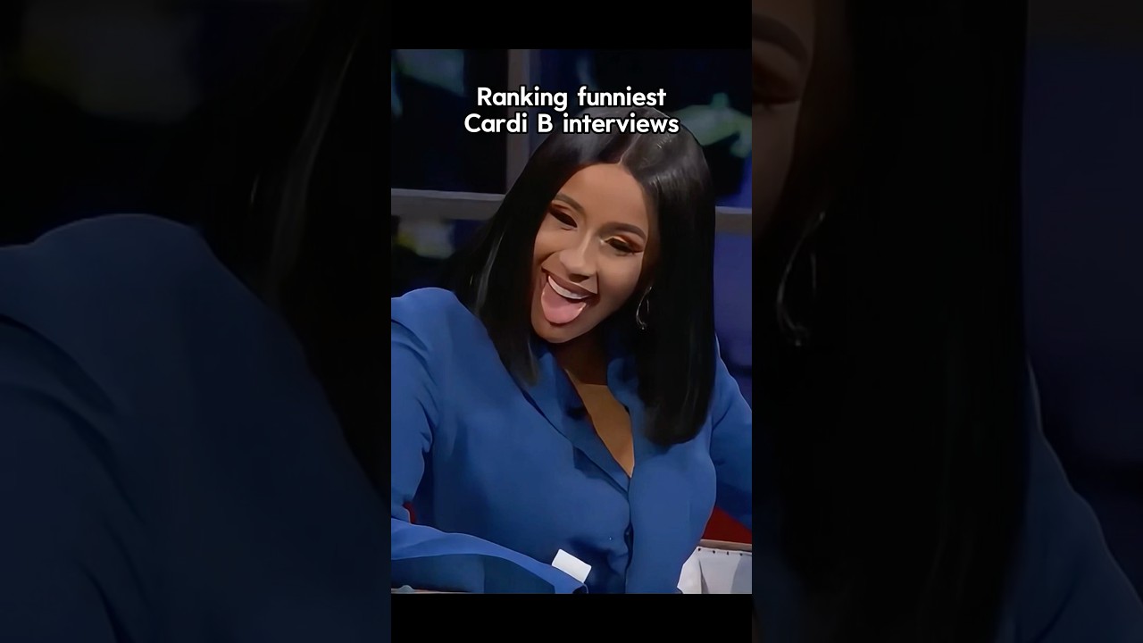 Ranking funniest Cardi B interviews #youtube #celebrity #comedy #celebrities #cardib