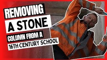 400-Year-Old Stone Column Removal: Essential Stonemasonry & Lime Grouting for Historic Restoration