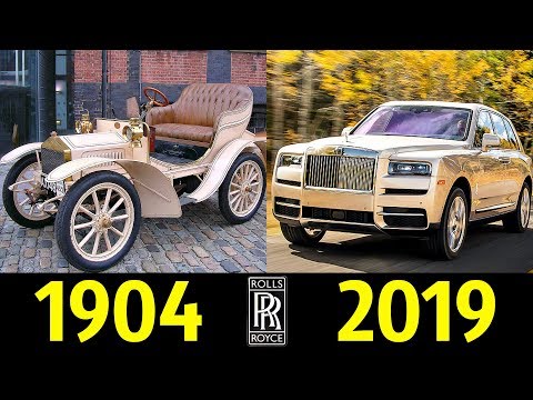 Rolls Royce - Эволюция (1904 - 2019) ! История Марки !