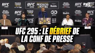 UFC 295 - Debrief de la conférence de presse avec nos consultants depuis New York