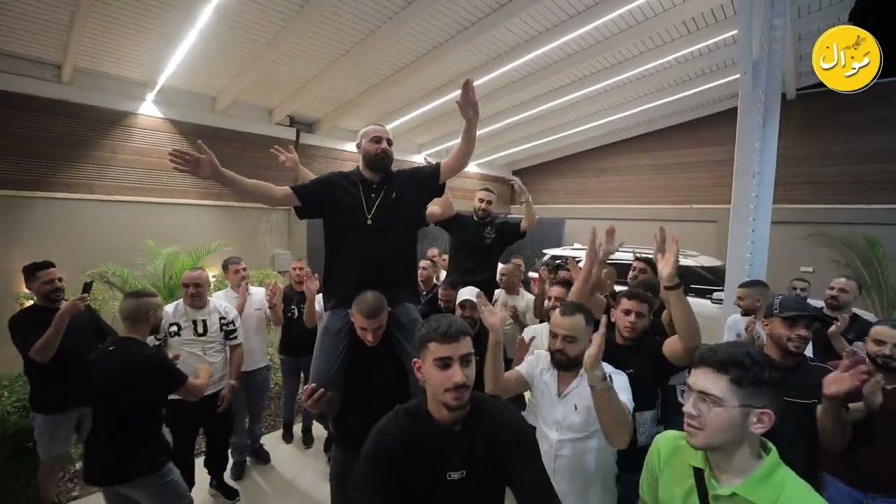 استقبال اسطوري ناار للفنان ليث النابلسي استقبال العريس خالد صيام 😍😍