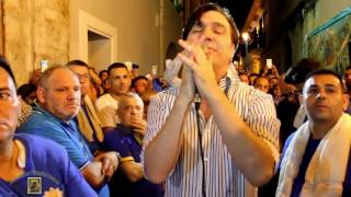 Video thumbnail of "breve clip il figlio di Mario Merola "Francesco" canta ave maria ad Aversa"