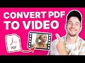 How to Create a Video Presentation from PDF | PDF to Video Converter