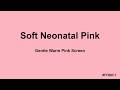 Soft Neonatal Pink Screen 1080p (1 hour) | Gentle Warm Pink Screen