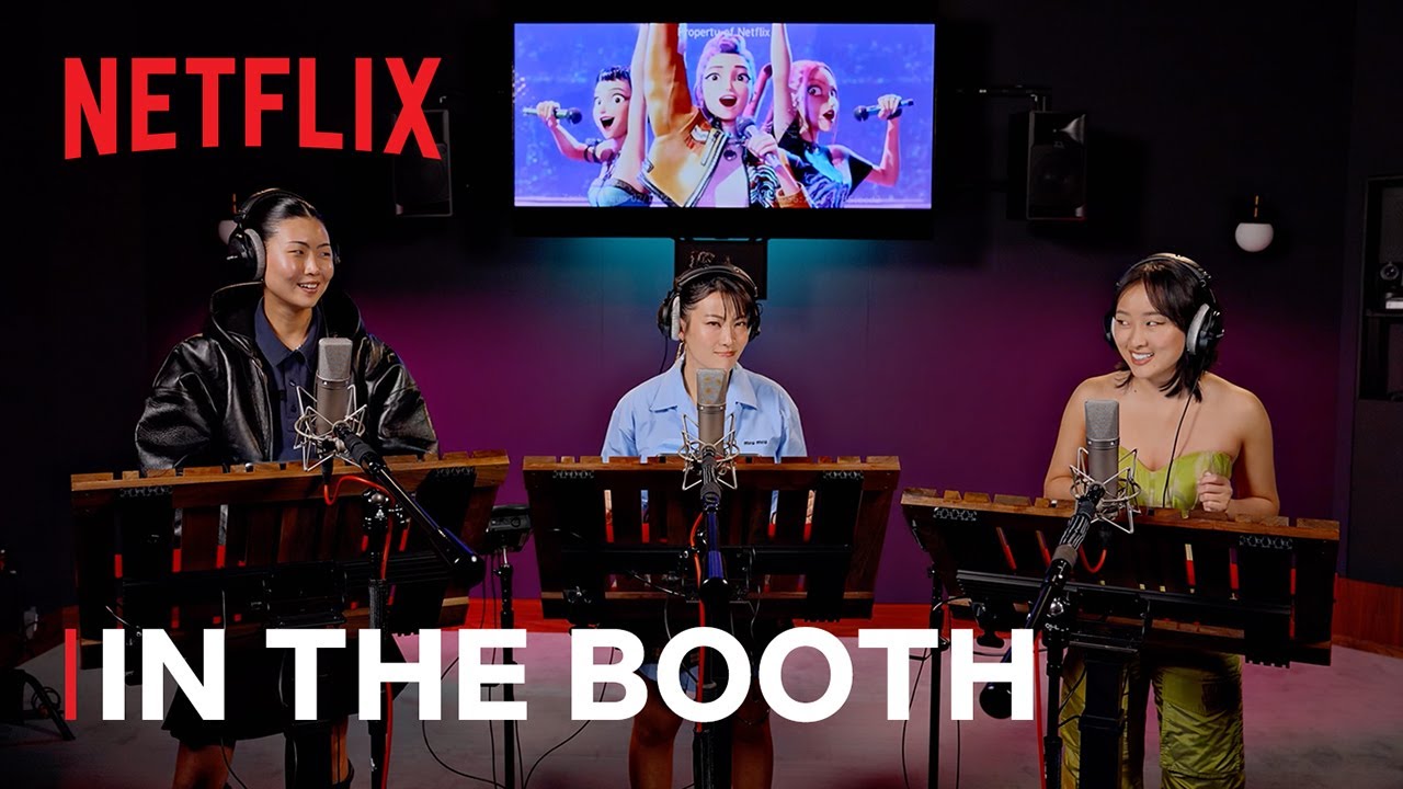 In the Booth with Arden Cho, Ji-young Yoo & May Hong | Kpop Demon Hunters | Netflix