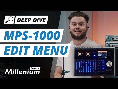 Deep Dive | MPS-1000 | Edit menu | Millenium Drums
