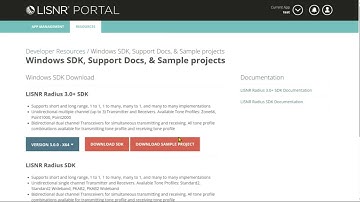 Hello World Radius Code Example - Windows (Desktop) Bidirectional Two Transceiver Apps