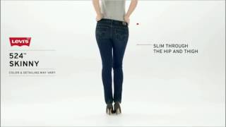 LEVIS 524 SKINNY - YouTube