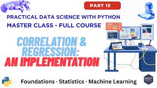Part 15. Correlation & Regression — An Implementation