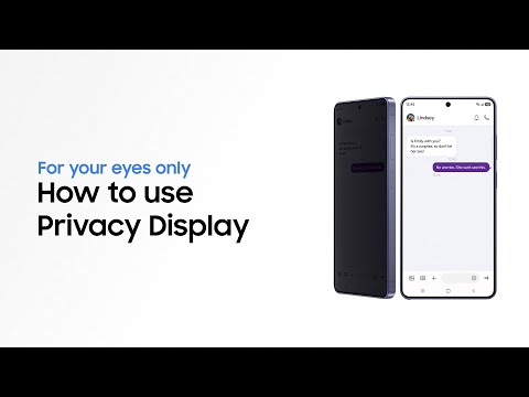 How <strong>to</strong> use Privacy <strong>Display</strong> | Galaxy S26 Ultra | Samsung