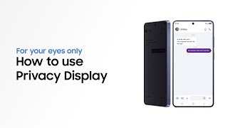 How to use Privacy Display | Galaxy S26 Ultra | Samsung screenshot 4