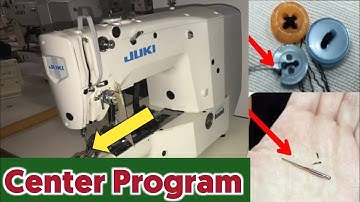 How to Button Home Position Program !! Lk-1900A !! @Tailorhouse2