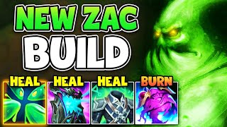 THERE'S A NEW ZAC TOP BUILD AND IT'S 100% NOT BALANCED (THIS HEALING IS INSANE)