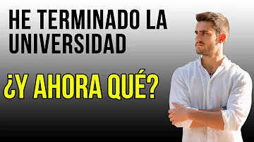 ¿Cómo se dice cuando una persona termina la universidad?