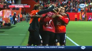 Club Tijuana goes up 2 0 over LA Galaxy in the first 10 minutes of the match