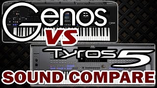 YAMAHA GENOS VS TYROS 5 SOUND COMPARE chords