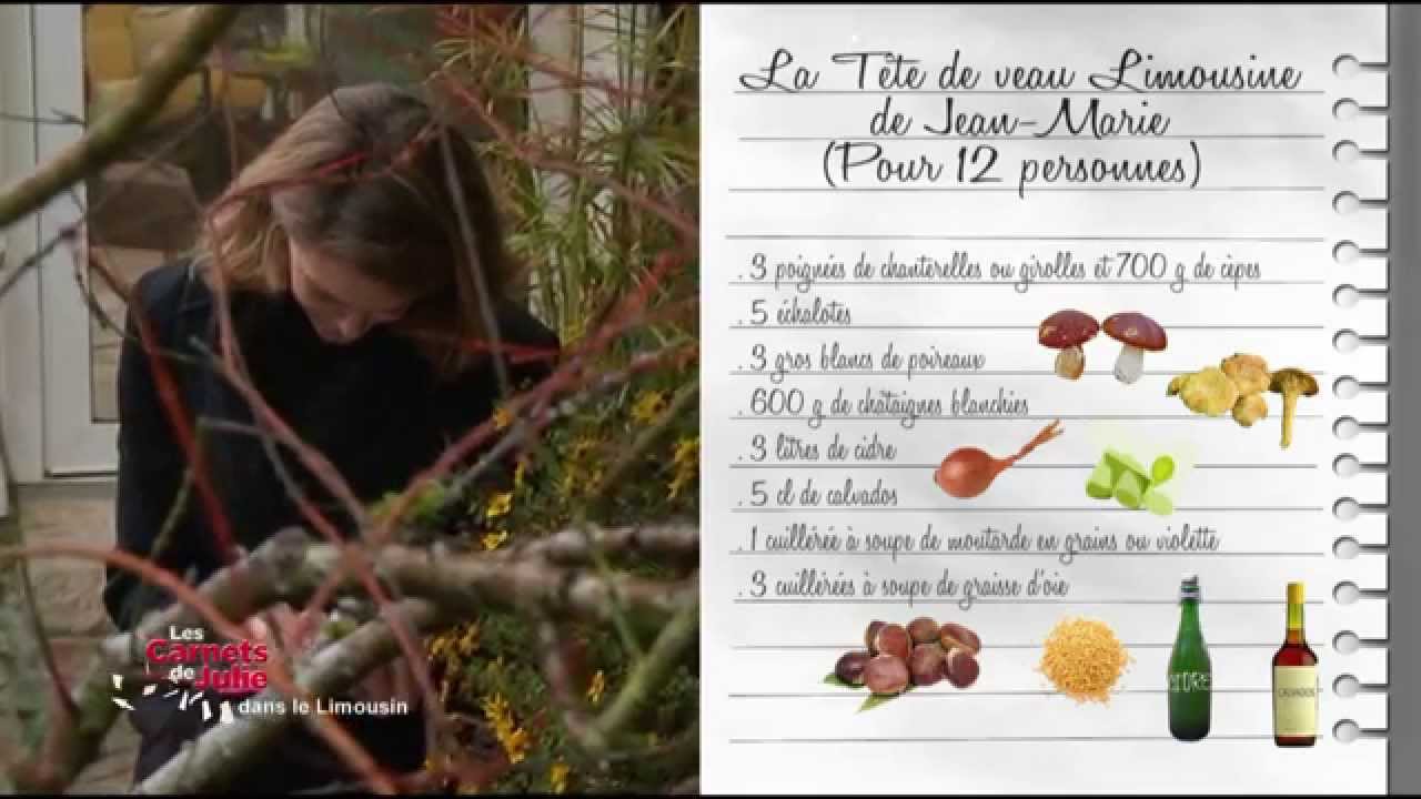 Recette Tête De Veau Limousine De Jean Marie Les Carnets De Julie