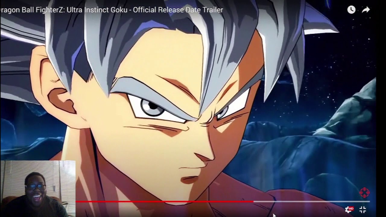 Ultra Instinct Goku Reaction Dragon Ball FighterZ 