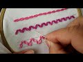 457borders with cable chain stitch zigzag cable chain stitch and zigzag twisted cable chain stitch