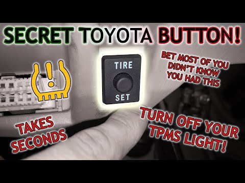 Secret Toyota Highlander TPMS Reset - FAST! - YouTube