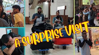 SURPRISE ആയിട്ട് നാട്ടിൽ ചെന്നപ്പോൾ😱🤩 | Surprising Family and Friends #homecoming #surprisevisit