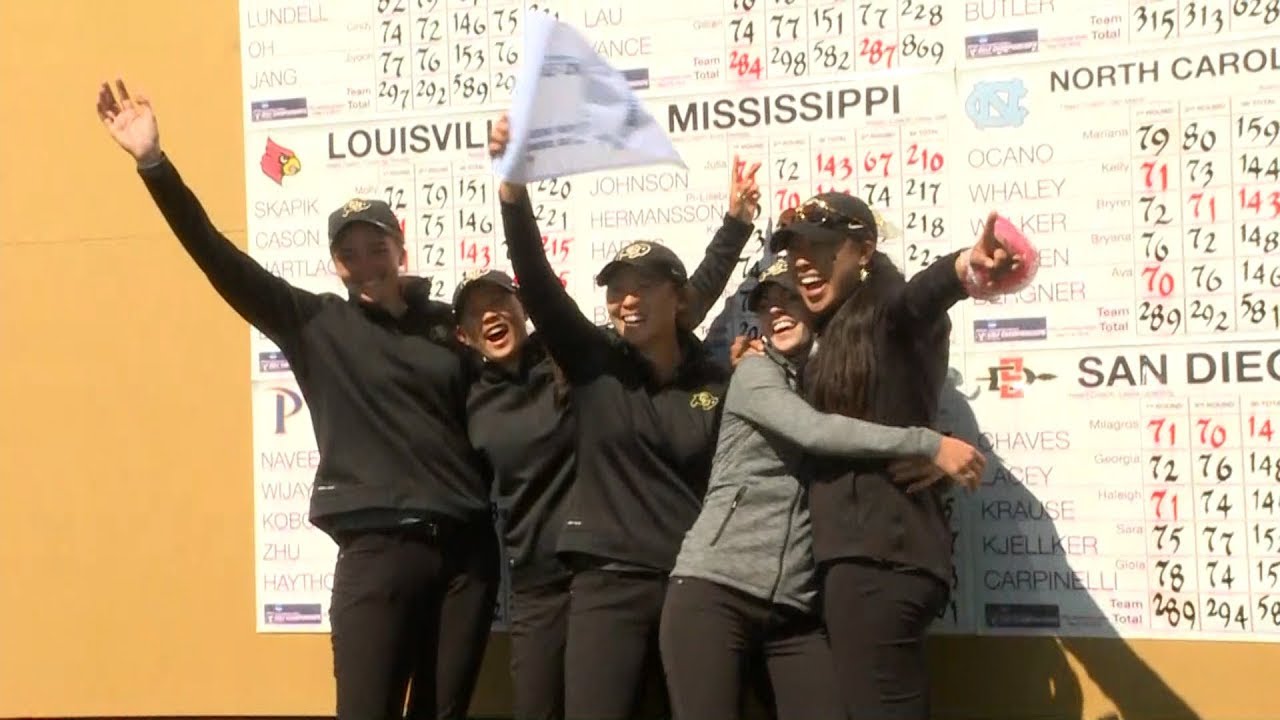 2018 NCAA Women's Golf Regionals Colorado advances to NCAA