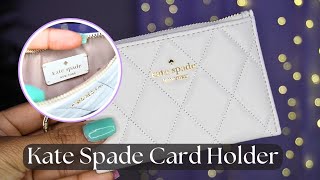 KATE SPADE CAREY CARD HOLDER REVIEW